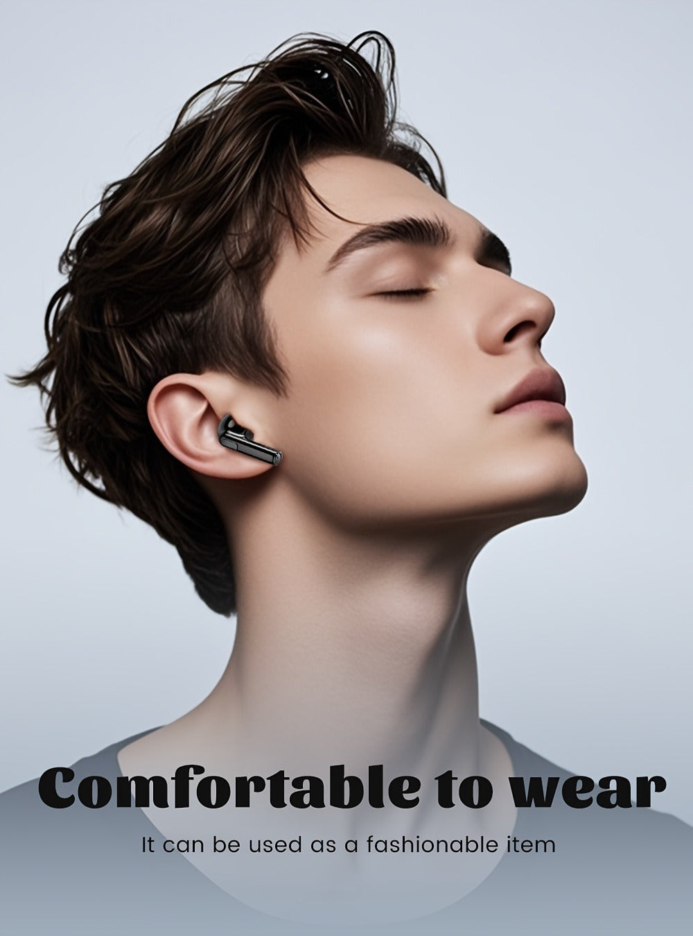 Philips TWS Earbuds Condenser Microphone True Wireless In-Ear Headphones USB-C Charging Case Android Compatible Portable Modern Design Tech Gift Black White