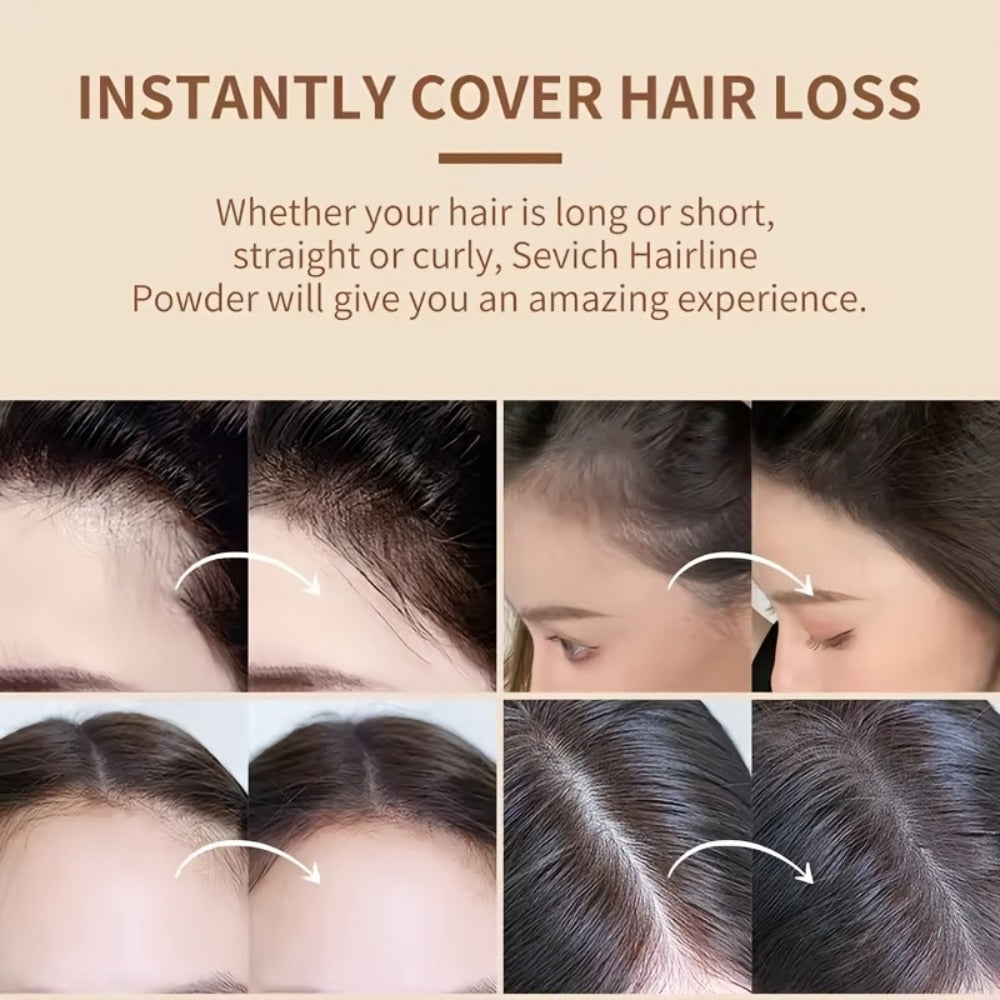Root Touch-Up Hairline Powder Compact in Thirteen Shades with Exact Two- or Three-Piece Options