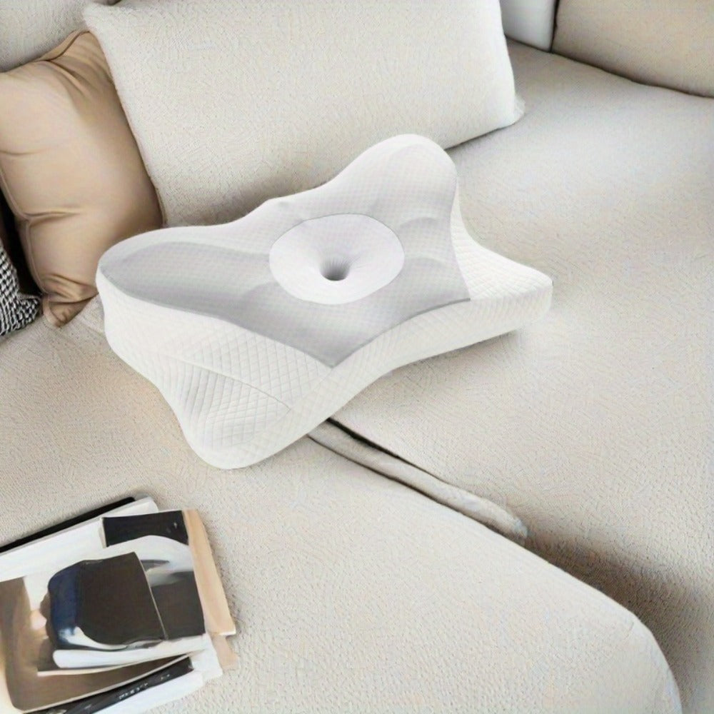 Mattress Topper Cooling-Gel Swirl Foam in 2- or 3-Inch Sizes with Gray Foam Pillow Options