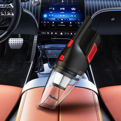Cordless Handheld Vacuum Cleaner with Three Color Checkouts, Crevice Nozzle and Compact Dust Cup