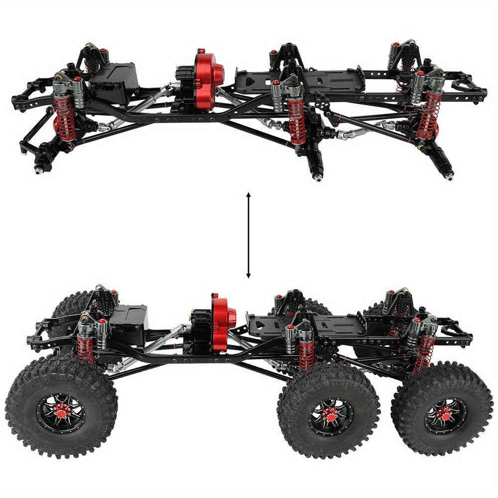 1.9" Beadlock Wheel Rims for RC Crawler 4pcs with the Listed Color, Size or Set Options for Everyday Use
