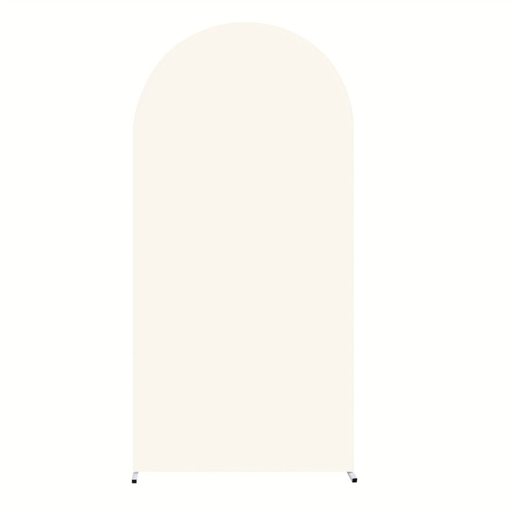 6FT Stretch Fabric Arch Cover with Bottom Zipper, 72 x 31.5-Inch Size and Eight Color Options