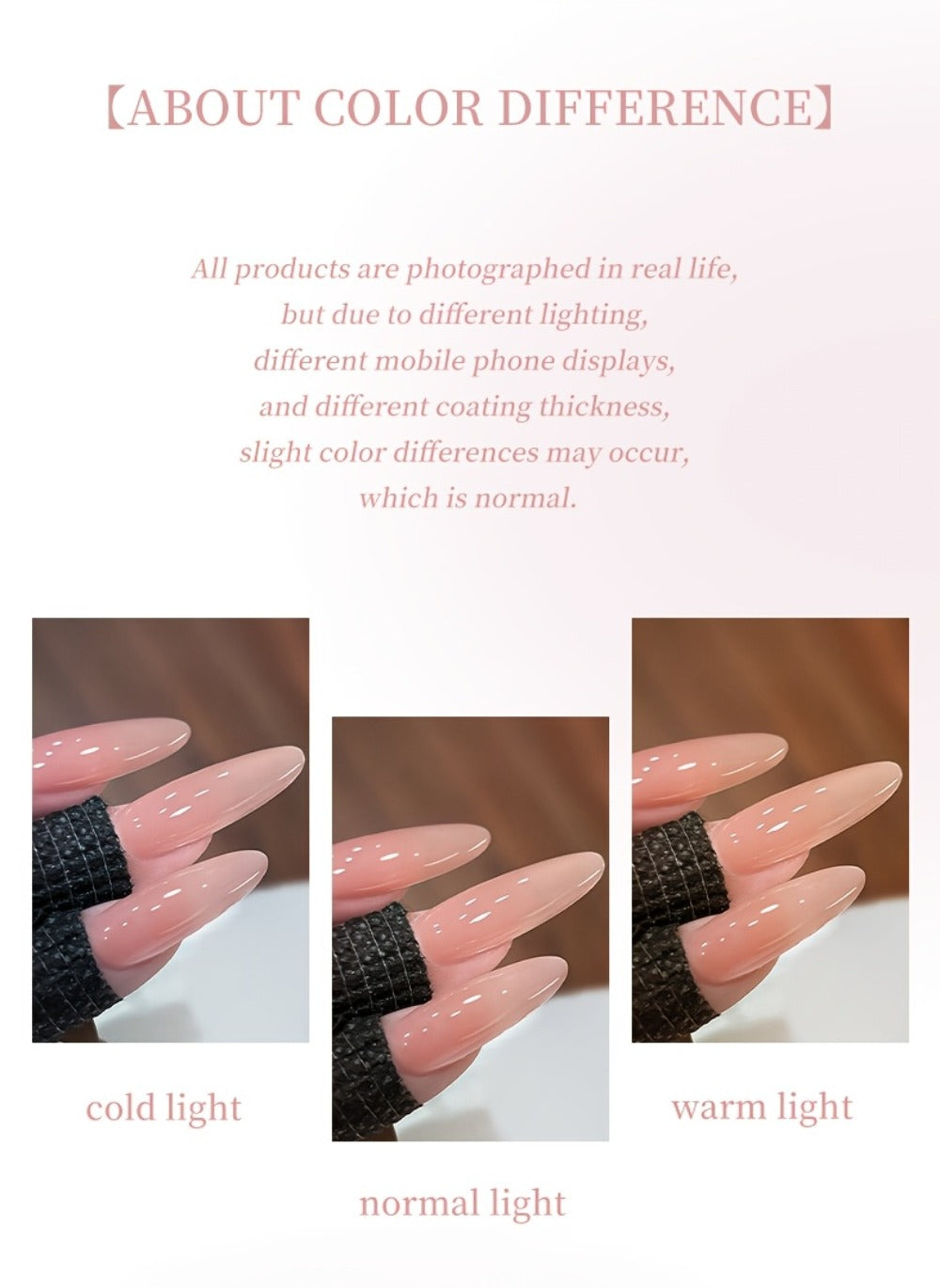 Gel Nail Polish 6-Piece 15ml Jelly Set with Glass Finish in Shades M14, M16, M17, M18, M19 and M20