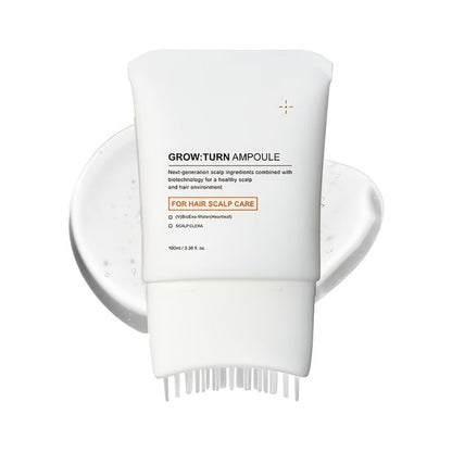 Itchy Scalp Serum with Built-In Massage Brush Applicator — Heartleaf Exocrine Complex, Fragrance-Free, Soothes Dry Sensitive Scalp