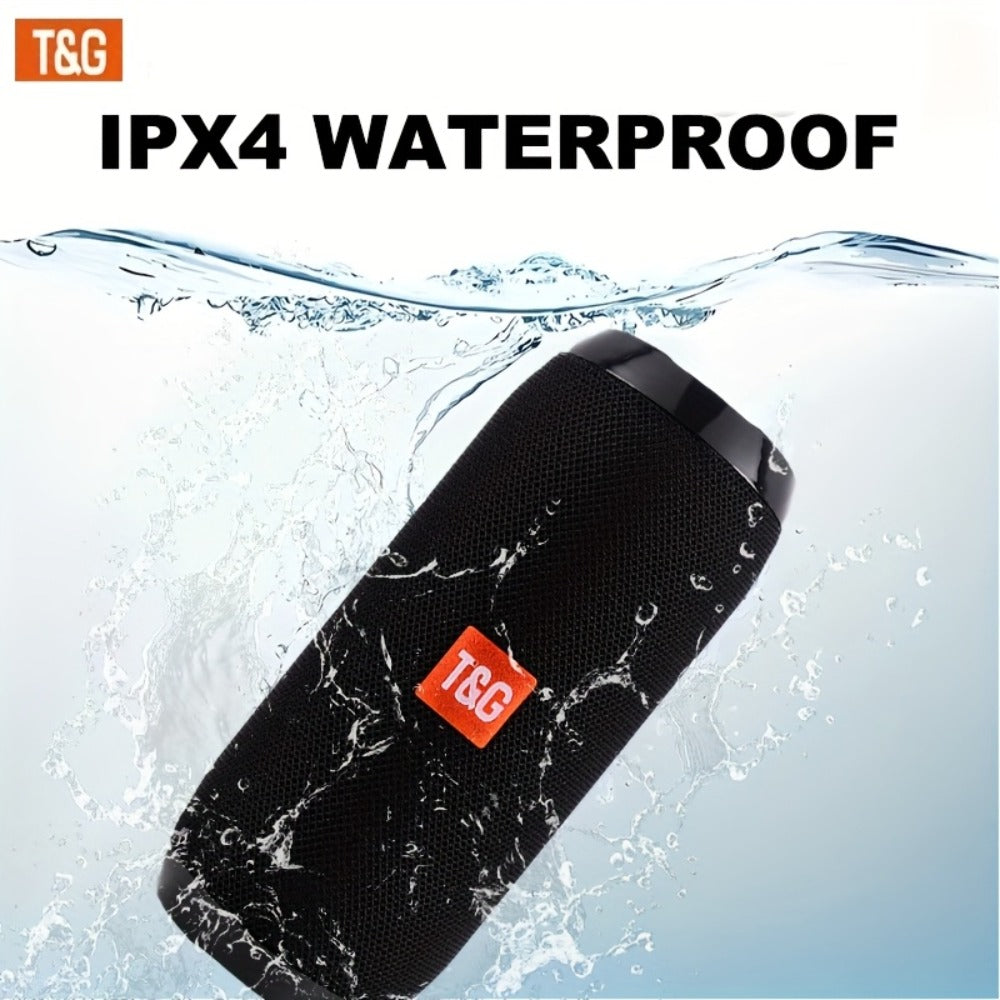 Bluetooth Speaker T&G TG117 10W TWS Model with 1200mAh Battery, FM, TF, USB, Type-C and Eight Colors