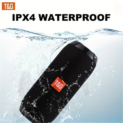 Bluetooth Speaker T&G TG117 10W TWS Model with 1200mAh Battery, FM, TF, USB, Type-C and Eight Colors