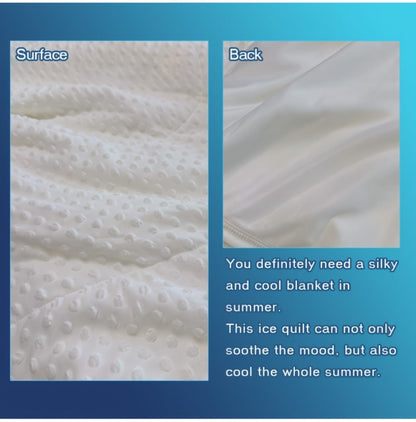 Lightweight Polyester Summer Blanket with Embossed Stripe Design in 15 Color and Size Options for Bed or Travel