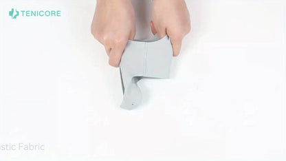 Four-Point Big Toe Separator Sleeve Pair in Medium or Large with Heel Strap and Open-Toe Design