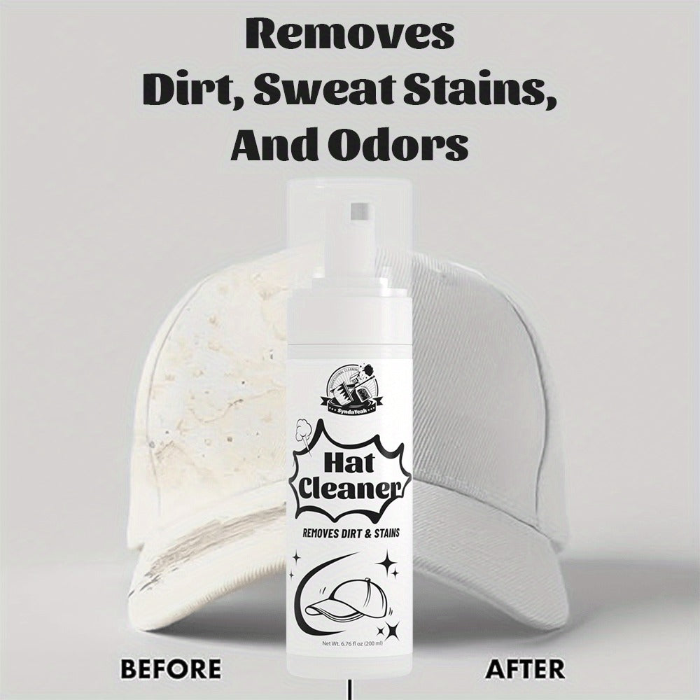 Foaming Hat Cleaning Spray in 200 ml Bottles, Available in One, Two, Three or Five Packs for Routine Hat Care
