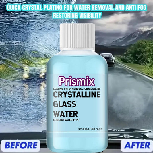 Windshield Washer Fluid Glass Coating Agent 50ml | Deep Cleaning Anti-Fog Hydrophobic Water Repellent Rain Repellent Water Stain Remover All-Season Car Windshield Cleaner Universal Fit