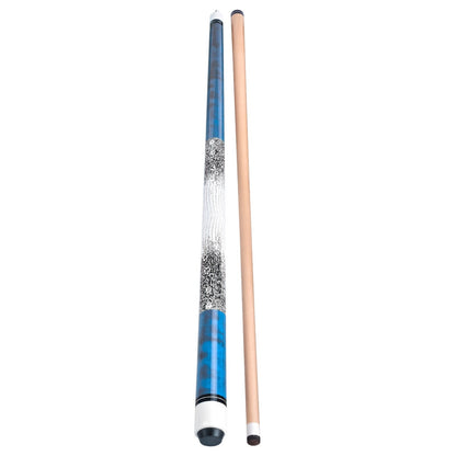 58-Inch Canadian Maple Pool Cue with 13mm Tip, 19oz or 20oz Weights and Multiple Color or Set Options