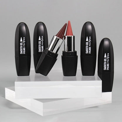 Six-Color Twist-Up Cream Liner Set for Makeup in Brown, Black and Red-Brown Shades with 3g Sticks