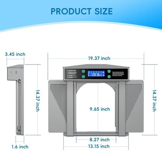 Automatic Chicken Coop Door | Timer Light Sensor Anti-Pinch Auto Open