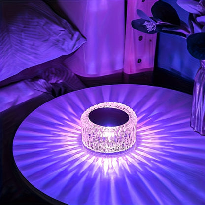 Night Light with 16 Color Modes, Three Brightness Levels, Touch Control and USB-Rechargeable Bird’s-Nest Design