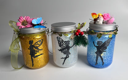 Fairy Lantern DIY Craft Kit for Girls Ages 6+ – Color Changing LED Mason Jar Night Light with Remote Control, Arts & Crafts Activity Set, Birthday Christmas Holiday Gift for Kids