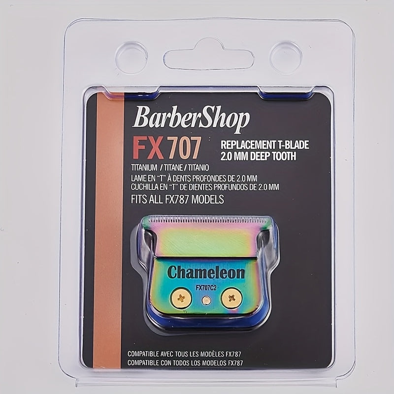 BaBylissPRO Zero-Gapped Replacement Trimmer Blades FX707C — Compatible with FX787 & FX726, Professional Barberology Grade, Ultra-Close Precision Cutting, Easy Snap-In Install for Barbers & Home Use