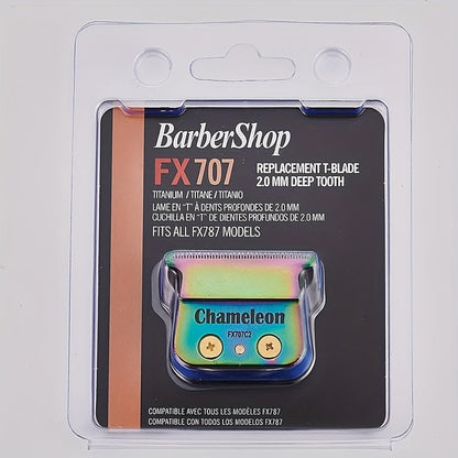 BaBylissPRO Zero-Gapped Replacement Trimmer Blades FX707C — Compatible with FX787 & FX726, Professional Barberology Grade, Ultra-Close Precision Cutting, Easy Snap-In Install for Barbers & Home Use