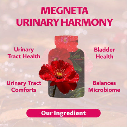 Dietary Supplement Capsules with Megneta Label, D-Mannose, Hibiscus, Cranberry and 60 Count
