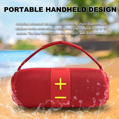 TG668 IPX4 Waterproof Portable Bluetooth Speaker with Color LED Breathing Light – High Power Outdoor Wireless Speaker, TWS Stereo, FM Radio, USB/TF, AUX, Connects Phone Tablet TV, Holiday Gift