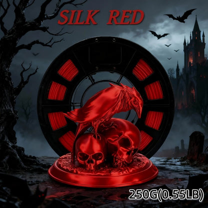 3D Printer Filament PLA 1.75mm 250g Finish Mix with Silk, Transparent and Solid Color Options