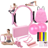 14-Piece Pink Pilates Set