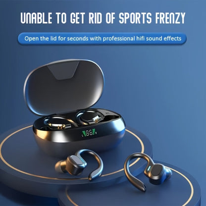 LED Screen Wireless Earbuds Bluetooth 5.4 with Condenser Microphone, Auto Pairing Long Battery Life, Compatible with Android iOS, for Sports Gaming Riding Driving, Gift for Couples Friends