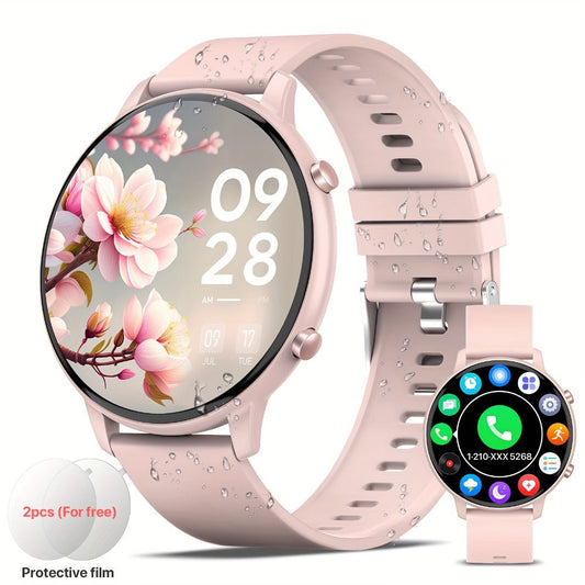 Smartwatch – Voice Assistant for Women 1.39" Full Touch – Siri & Google, Wireless Calling, 100+ Sport Modes, Fitness Tracker, Weather…