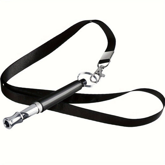 Dog Whistle Ultrasonic Adjustable 6-Pack – High-Frequency Recall Training Whistle with Tether, Stop Barking & Train Dogs of All Breeds
