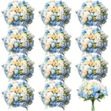 Blue White