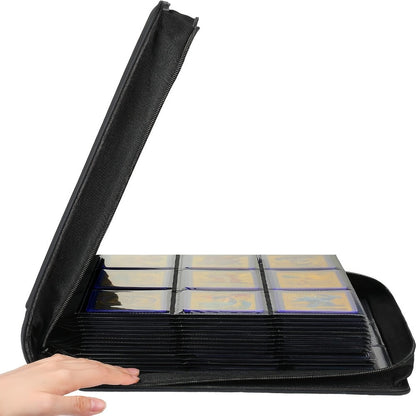 Two-Pack Black Top-Loader Binder Set with 9-Pocket Pages, 41 × 35 × 5 cm Size and 576-Card Capacity Label