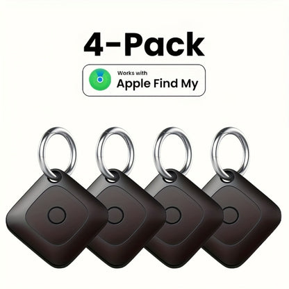 GPS Tracker Portable Real-Time Location Tracking Device – Global Coverage for Car Keys Wallet Pets Android & iOS Compatible (1-Pack / 2-Pack / 4-Pack)