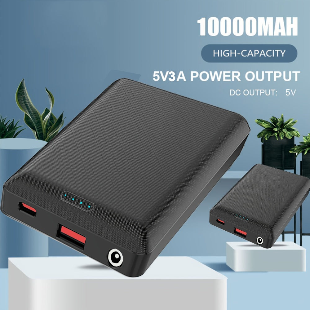 Power Bank 10000mAh 5V/3A for Heated Clothing with USB-C Input and Single or Two-Pack Options