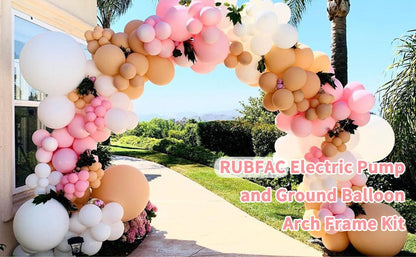 Balloon Arch Kit Stand Set with Water-Fillable Base, Adjustable 9FT Tall 10FT Wide Balloon Column Stand for Wedding Birthday Party Christmas Graduation Decorations