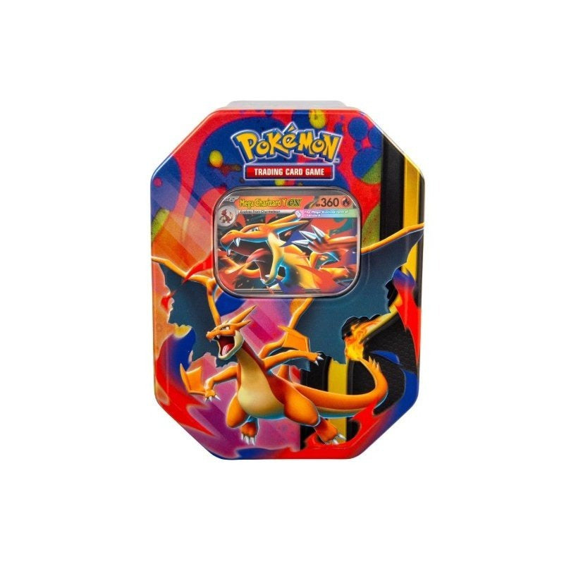 Trading Card Game Random Character Tin with Four Booster Packs, One Promo Card and One Digital Code