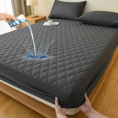 Fitted Mattress Protector with Deep Pocket in Twin, Full, Queen and King Sizes and Multiple Colors