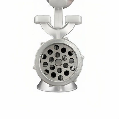 Size 5 Manual Meat Grinder with Table Clamp, Hand Crank, Cutting Plate, Blade and Sausage Nozzle