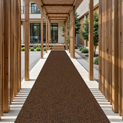 Non-Slip Runner Rug for Hallway Kitchen Stairs - Thick 4mm Long Roll Rug 23.22" Wide, Machine Washable, Multiple Sizes & Colors
