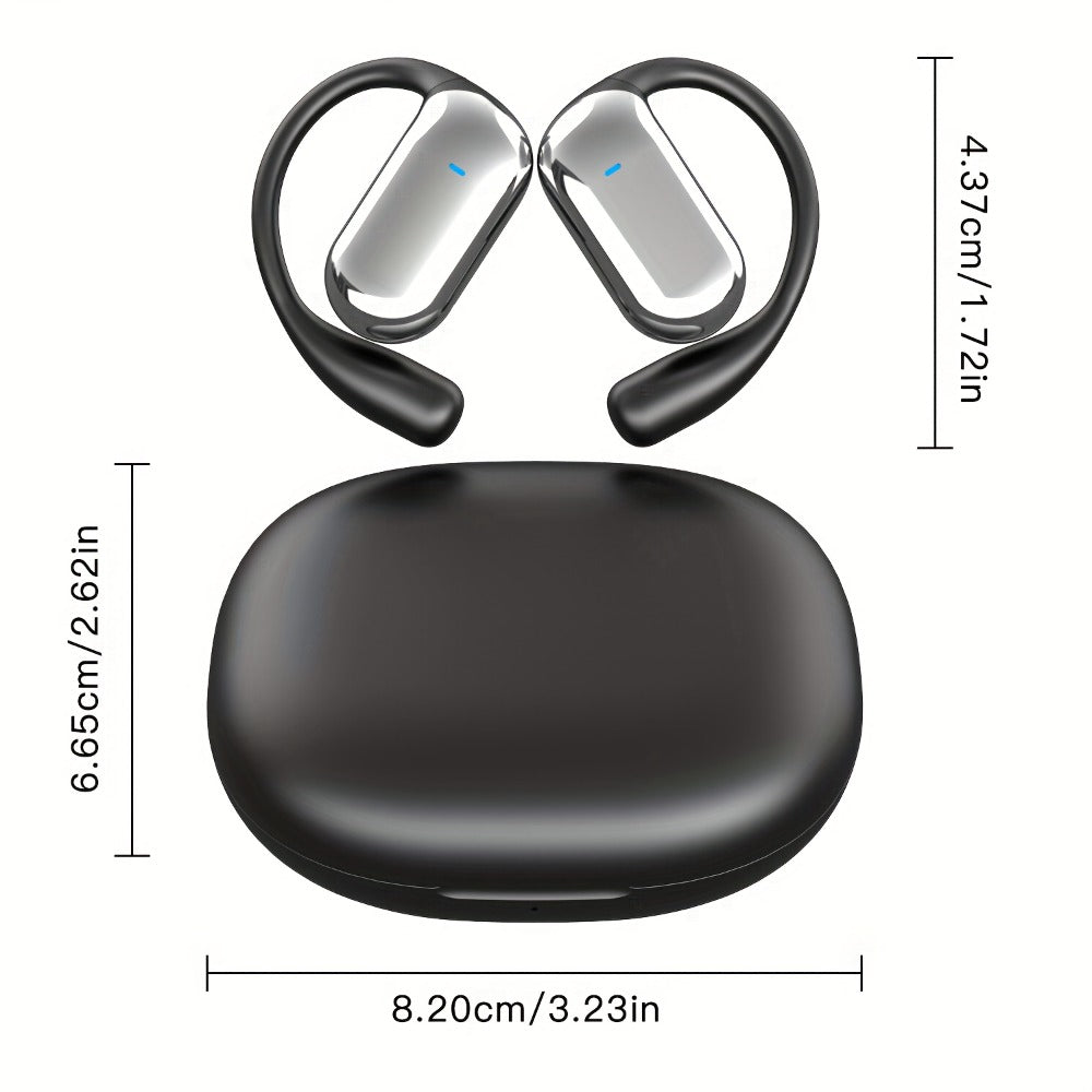 AI Translation Earbuds 144 Languages Real-Time Bluetooth 6.1 TWS Meeting Notes Noise Cancelling Crystal Mic Touch Control Type-C Charging All Smartphones Business Travel