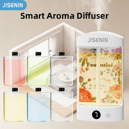 Mini Aroma Diffuser & Humidifier 2-in-1 Portable USB Rechargeable, 7-Level Timer, Silent Operation