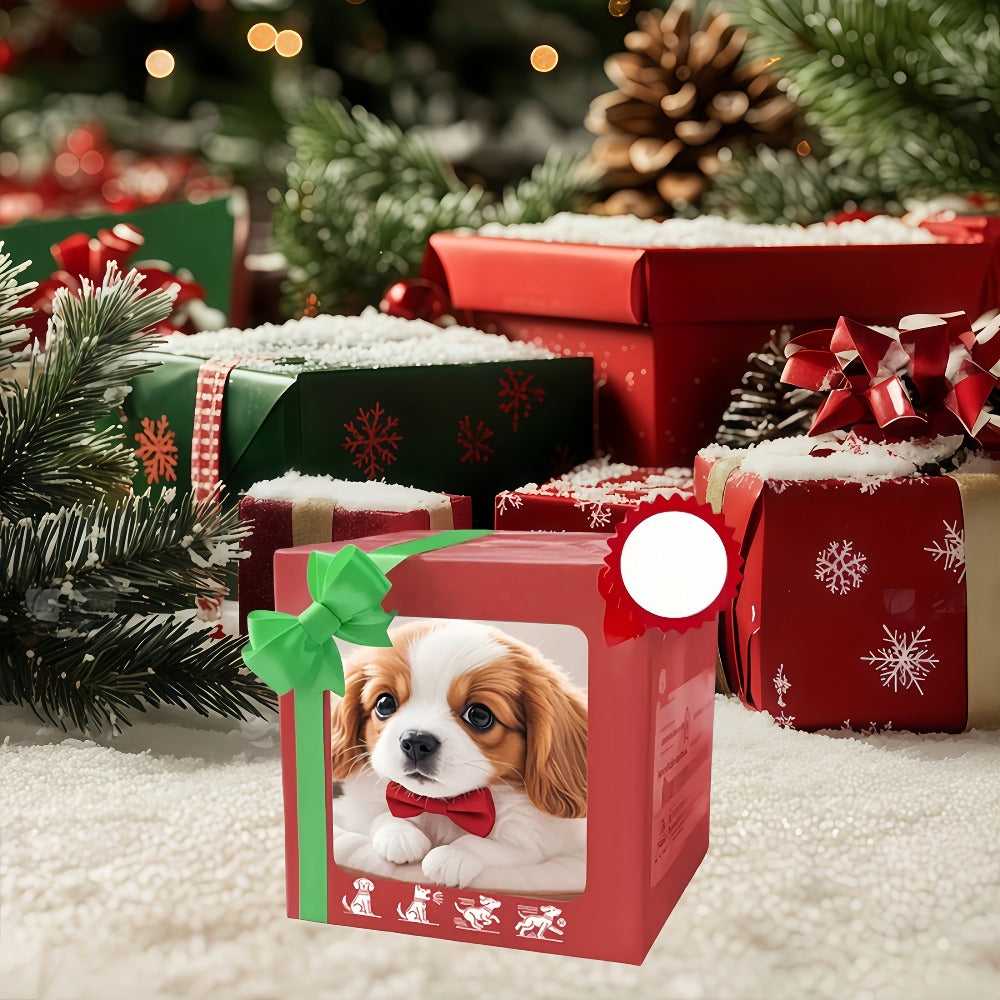Simulation Puppy Robot Electric Interactive Dog Toy – Auto Walking, Barking & Tail Wagging, Plush Biomimetic Pet with Dog Bone Accessory, Birthday Christmas New Year Gift for Kids Girls Boys