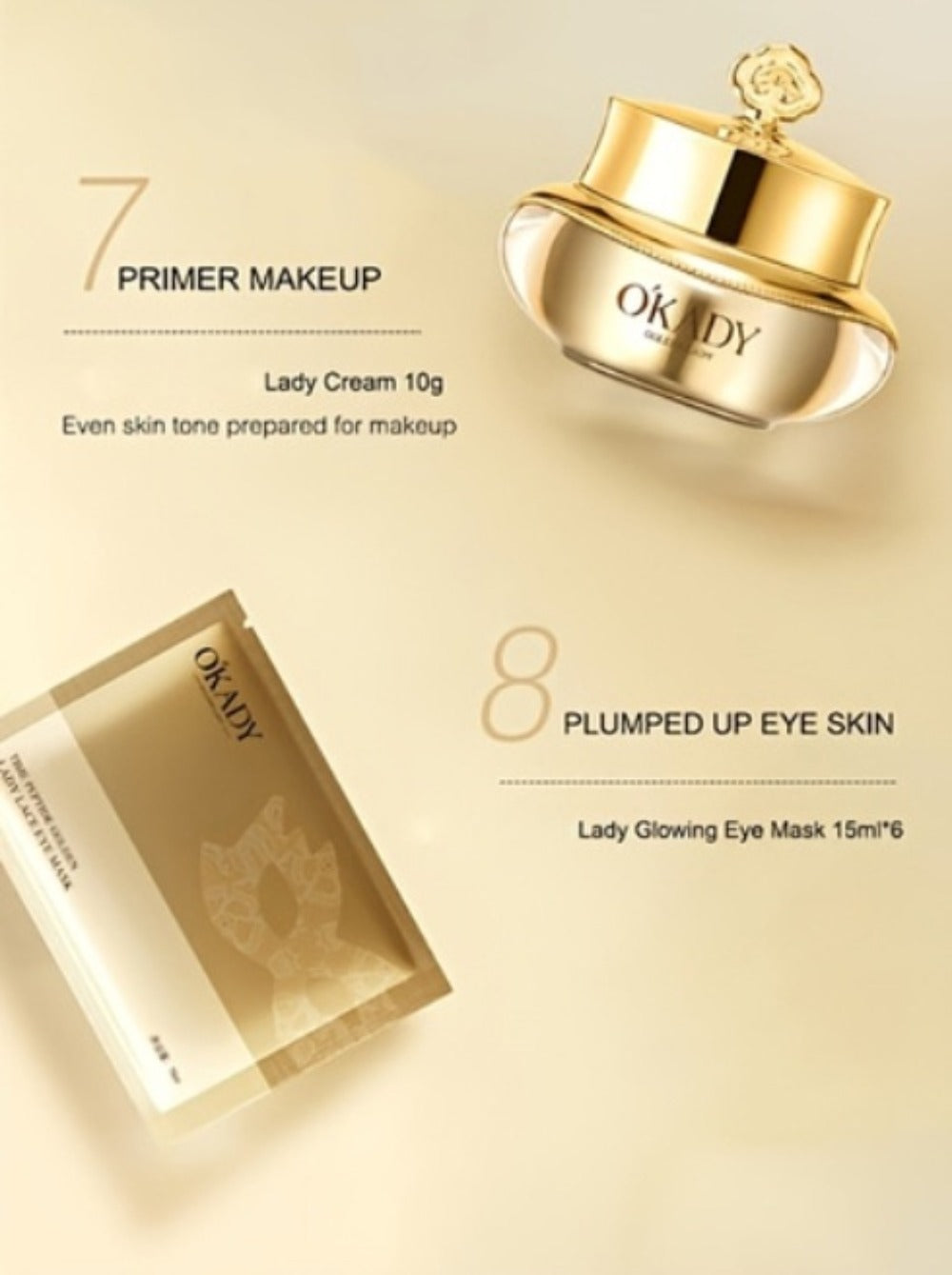 Astragalus Skincare Set 10pcs Anti Wrinkle Moisturizing Firming Facial Mask Day Night Care Hypoallergenic Gift Set for Women All Skin Types