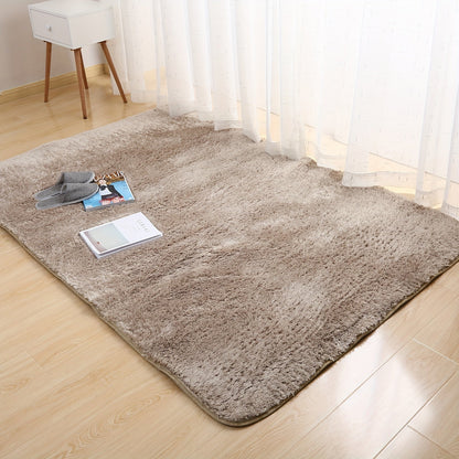 Area Rug Fluffy 900 g/m² Polyester Shag in Six Colors and Four Sizes for Bedroom or Living Room