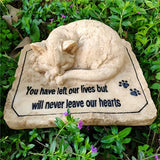 3D Cat Tombstone
