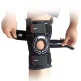 Black sports knee pads