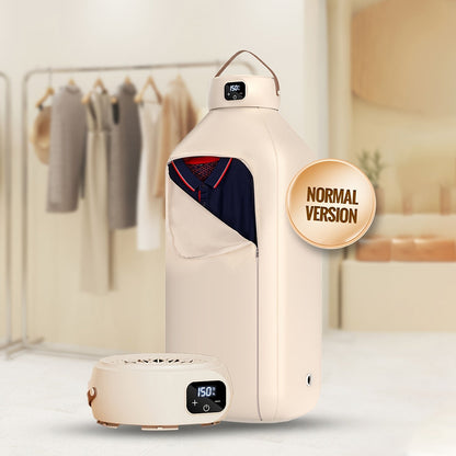 Portable Clothes Dryer with Fabric Drying Bag and Beige1, Beige2 or UV Deluxe Checkout Models