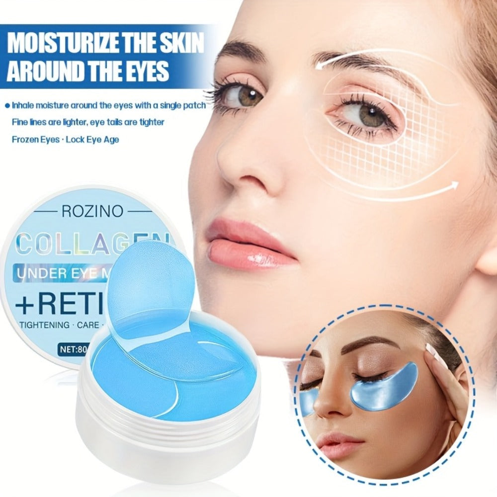 80 g Retinol and Collagen-Labeled Under-Eye Patch Set with 60-Piece Source Packaging Description