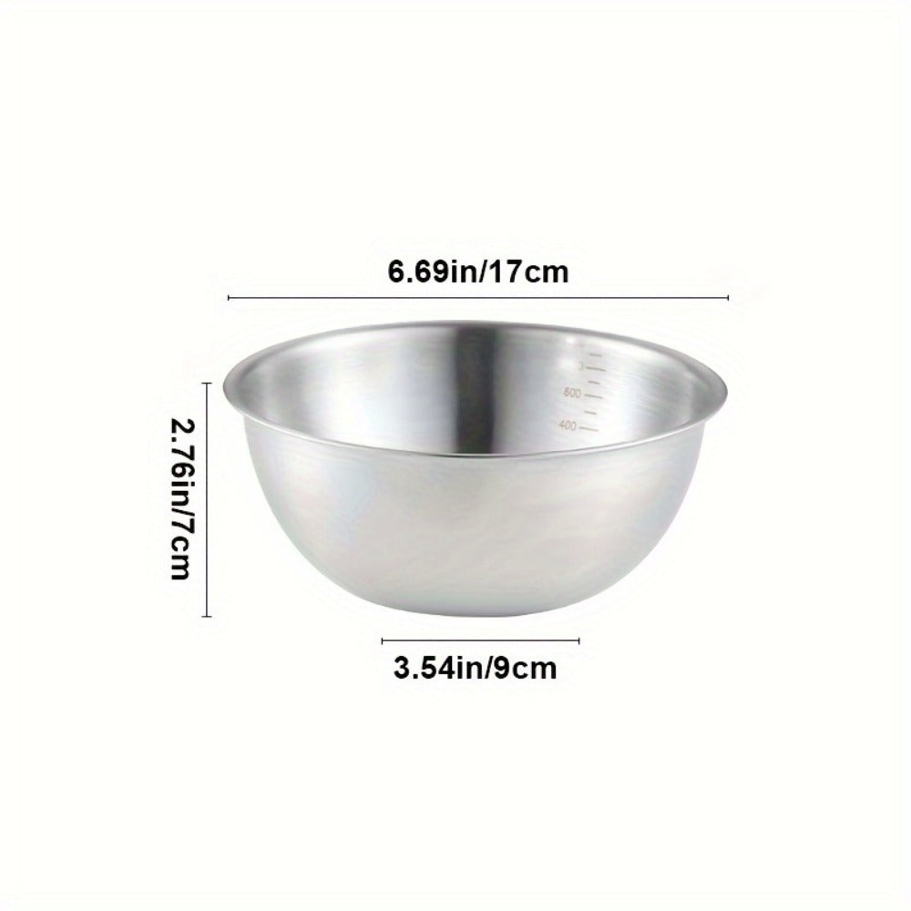 3-Piece Mixing Bowl Set with Small, Medium and Large Nested Bowls and Source-Marked Dimensions