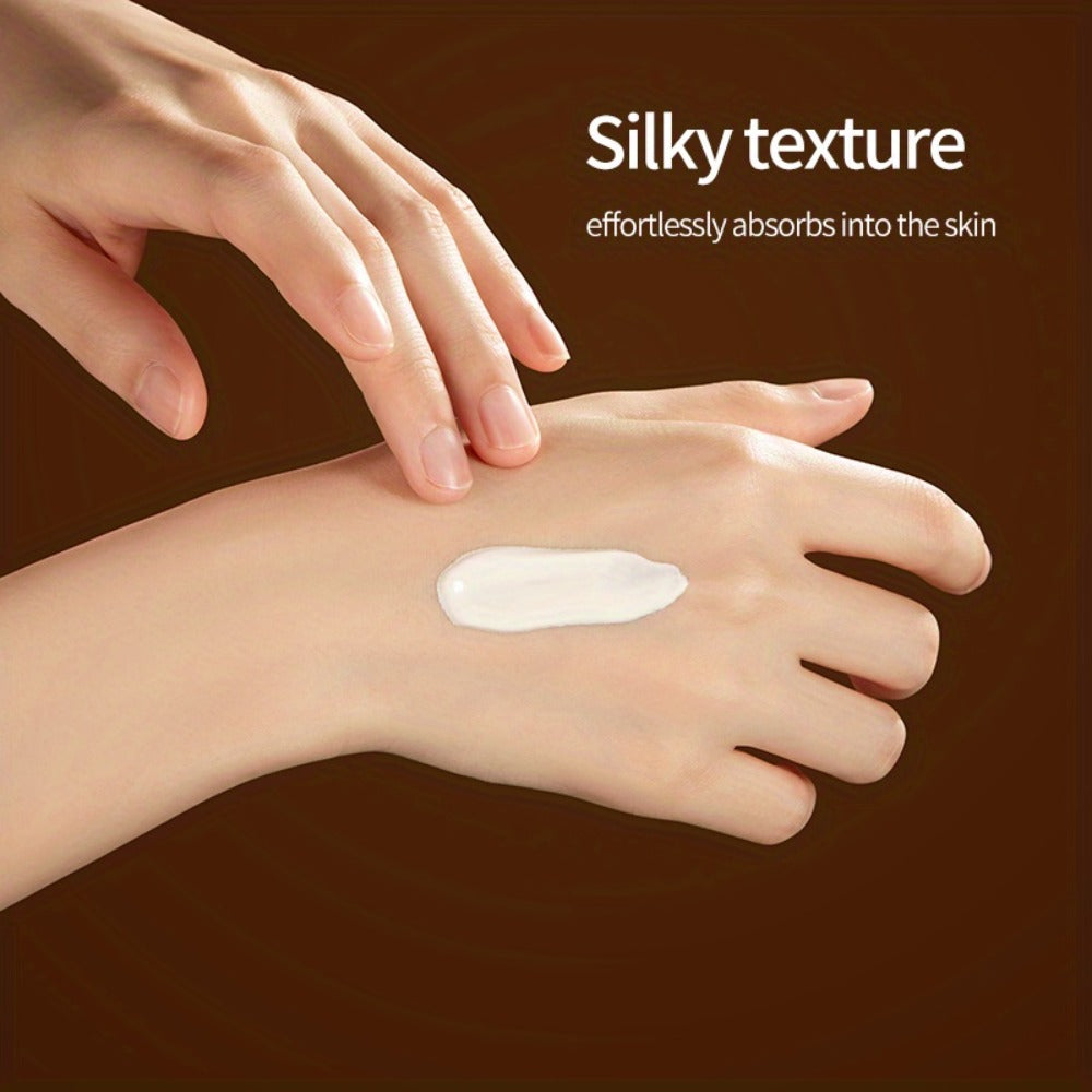 Face Cream Cordyceps Niacinamide Formula in an Alcohol-Free Golden Jar for Morning and Evening Use