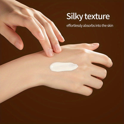 Face Cream Cordyceps Niacinamide Formula in an Alcohol-Free Golden Jar for Morning and Evening Use
