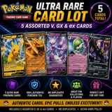 5 Pokémon Ultra Rare Card